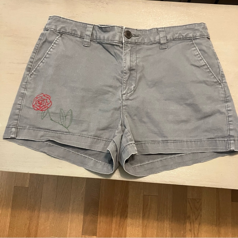 a new day Gray Cargo Shorts with Cotton Twill